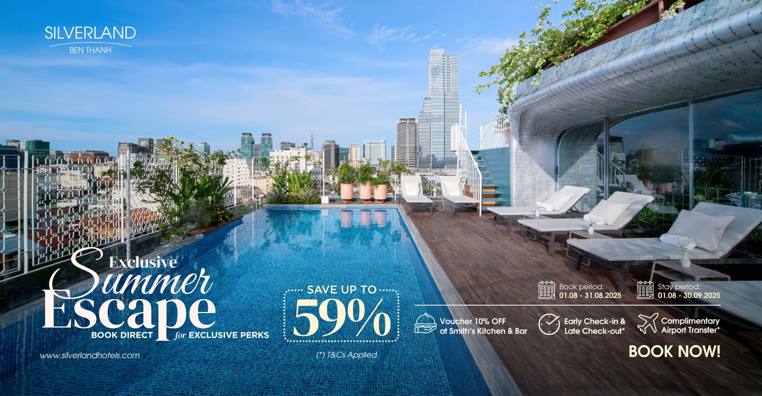 Exclusive Summer Escape – Silverland Ben Thanh Hotel